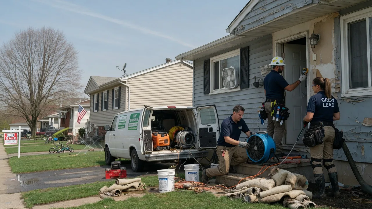 Flood Cleanup in Maida, ND near me