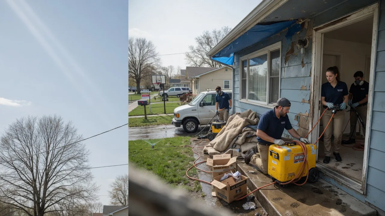 Basement Flood Cleanup in Maida, ND near me
